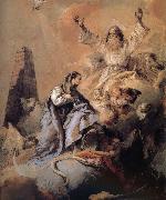 Giovanni Battista Tiepolo, Sense of the story of the Holy Spirit and progesterone